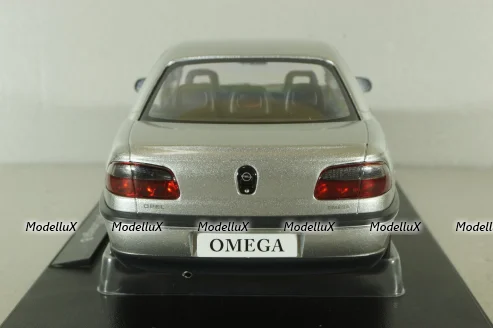 Opel Omega (B) Limousine 1996, silver, T9-1800430, Triple 9 1:18