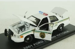 Ford Crown Victoria Miami Police from serial Dexter 2001, 86613, Greenlight 1:43