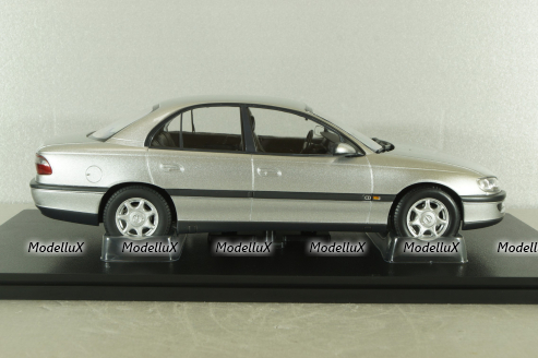 Opel Omega (B) Limousine 1996, silver, T9-1800430, Triple 9 1:18