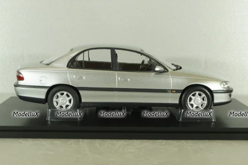 Opel Omega (B) Limousine 1996, silver, T9-1800430, Triple 9 1:18