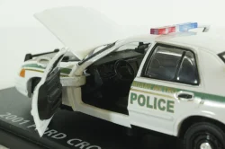 Ford Crown Victoria Miami Police from serial Dexter 2001, 86613, Greenlight 1:43