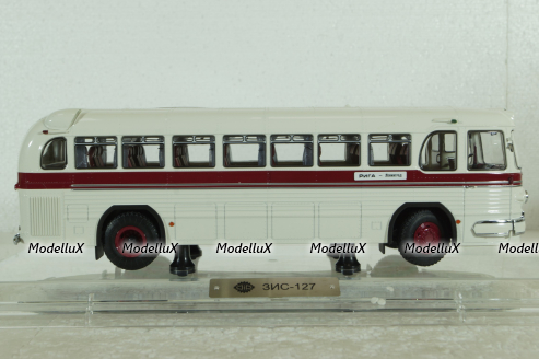 Зис-127, маршрут Рига - Ленинград, 112706,  DiP Models  1:43