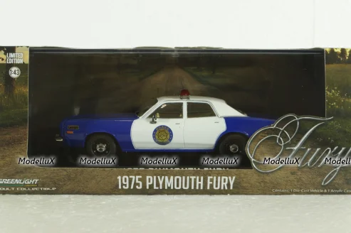 Plymouth Fury Osage County Sheriff 1975, 86602, Greenlight 1:43