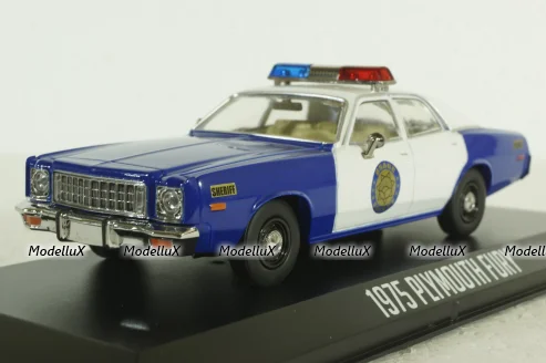 Plymouth Fury Osage County Sheriff 1975, 86602, Greenlight 1:43