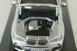 BMW X4 (F26) 2015, silver, Herpa 1:43