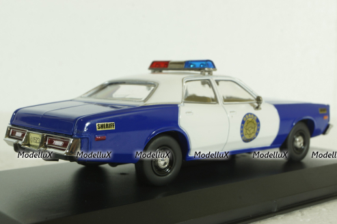 Plymouth Fury Osage County Sheriff 1975, 86602, Greenlight 1:43