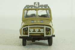 Уаз-469 ралли №4, бежевый, Агат 1:43