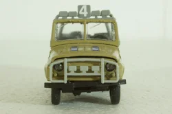 Уаз-469 ралли №4, бежевый, Агат 1:43