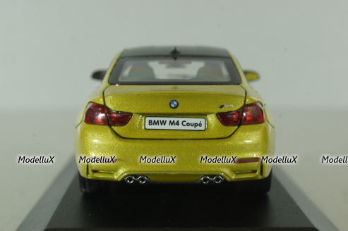 BMW M4 Coupe (F82) 2014, yellow, 070898, Herpa 1:43