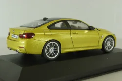 BMW M4 Coupe (F82) 2014, yellow, 070898, Herpa 1:43
