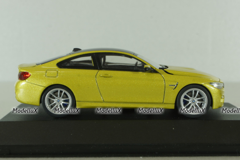 BMW M4 Coupe (F82) 2014, yellow, 070898, Herpa 1:43