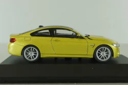 BMW M4 Coupe (F82) 2014, yellow, 070898, Herpa 1:43