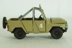 Уаз-469 ралли №4, бежевый, Агат 1:43