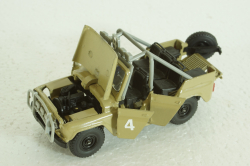 Уаз-469 ралли №4, бежевый, Агат 1:43