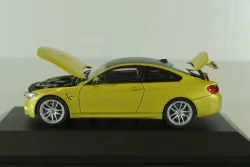 BMW M4 Coupe (F82) 2014, yellow, 070898, Herpa 1:43
