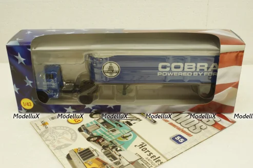Ford C-700 COE (1954) "Shelby Cobra", American trucks, Spain, #55, Altaya 1:43