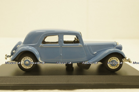 Citroen Traction 15 Six berline belge 1949, blue Atlas 1:43