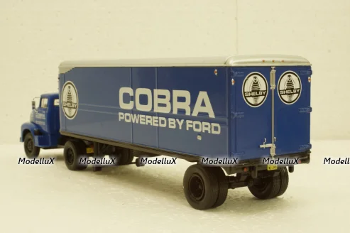 Ford C-700 COE (1954) "Shelby Cobra", American trucks, Spain, #55, Altaya 1:43