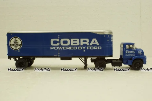 Ford C-700 COE (1954) "Shelby Cobra", American trucks, Spain, #55, Altaya 1:43