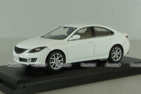 Mazda Atenza/Mazda 6 2008, white, Norev 1:43