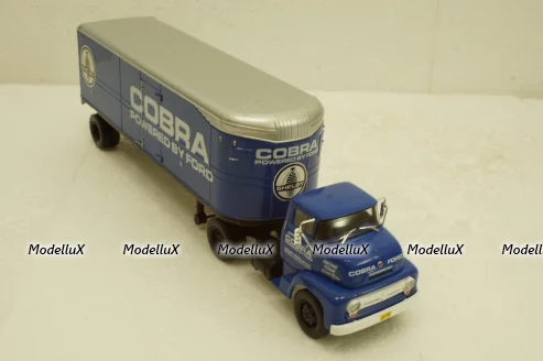Ford C-700 COE (1954) "Shelby Cobra", American trucks, Spain, #55, Altaya 1:43