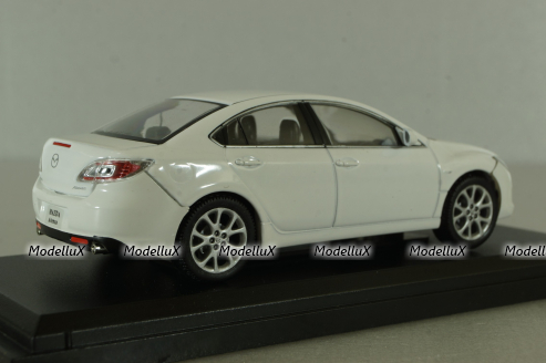Mazda Atenza/Mazda 6 2008, white, Norev 1:43