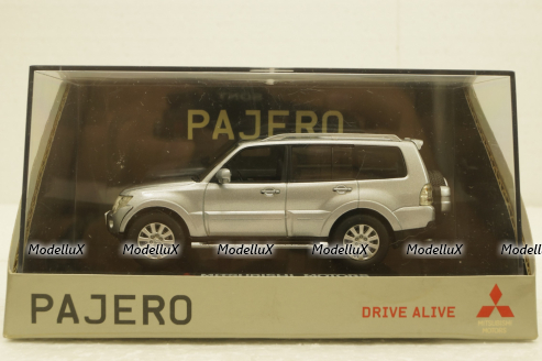 Mitsubishi Pajero Wagon 4 2008, Silver, SunStar 1:43