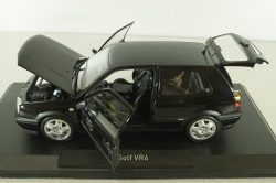 Volkswagen Golf VR6 (III)  1996, black, 188509, Norev 1:18