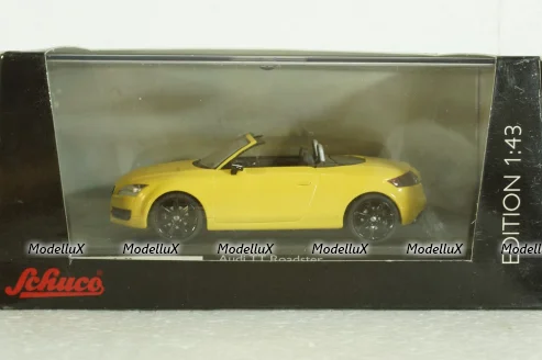 Audi TT Roadster, yellow, Schuco 1:43