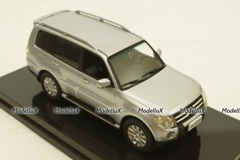 Mitsubishi Pajero Wagon 4 2008, Silver, SunStar 1:43
