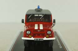 Уаз-469Б пожарный штабной автомобиль, TruckTyr 1:43