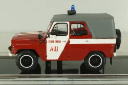 Уаз-469Б пожарный штабной автомобиль, TruckTyr 1:43