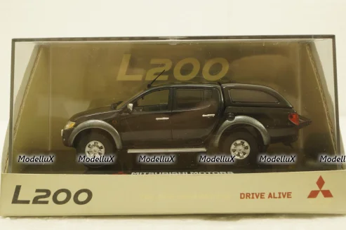 Mitsubishi L200, blue, SunStar 1:43