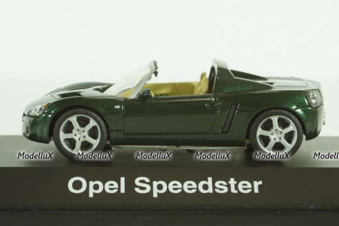Opel Speedster, green,  Schuco 1:43