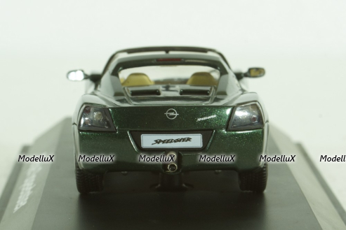 Opel Speedster, green,  Schuco 1:43