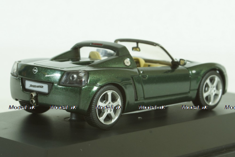 Opel Speedster, green,  Schuco 1:43