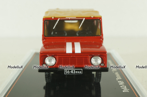 Луаз-969 "Волынь" Лесопатрульный, пожарный автомобиль, TruckTyr 1:43