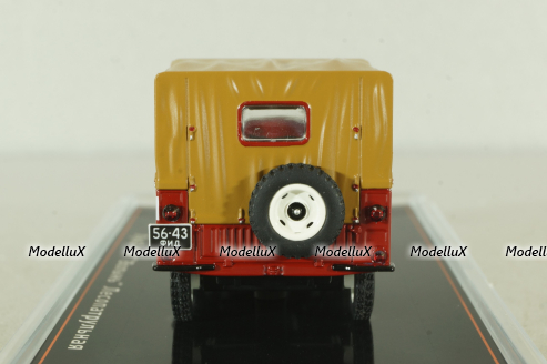 Луаз-969 "Волынь" Лесопатрульный, пожарный автомобиль, TruckTyr 1:43