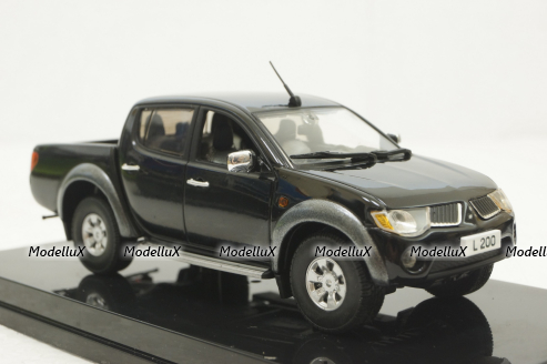 Mitsubishi L200, blue, SunStar 1:43