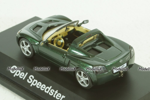 Opel Speedster, green,  Schuco 1:43