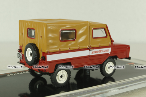 Луаз-969 "Волынь" Лесопатрульный, пожарный автомобиль, TruckTyr 1:43