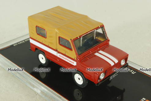 Луаз-969 "Волынь" Лесопатрульный, пожарный автомобиль, TruckTyr 1:43
