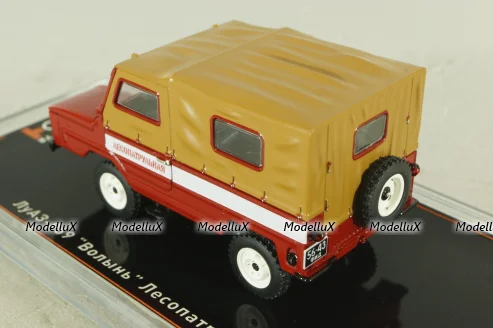 Луаз-969 "Волынь" Лесопатрульный, пожарный автомобиль, TruckTyr 1:43