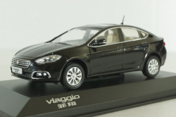 Fiat Viaggio 20013, black, Fiat Dealer Edition, 1:43