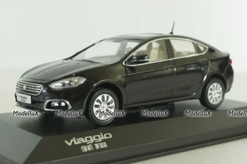 Fiat Viaggio 20013, black, Fiat Dealer Edition, 1:43