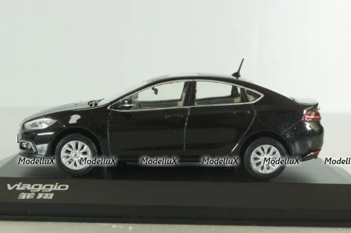 Fiat Viaggio 20013, black, Fiat Dealer Edition, 1:43