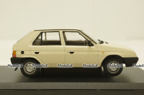 Skoda Favorit, white, 143ABS08EC, Abrex 1:43