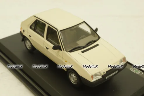 Skoda Favorit, white, 143ABS08EC, Abrex 1:43