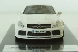Mercedes SL65 AMG (R230) V12 BITURBO 2009  BLACK SERIES (white), ABSOLUTE HOT 1:43