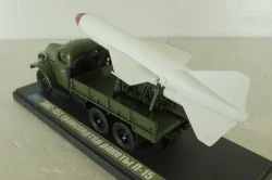 Зис-151 транспортер ракеты П-15, хаки, МБК 1:43